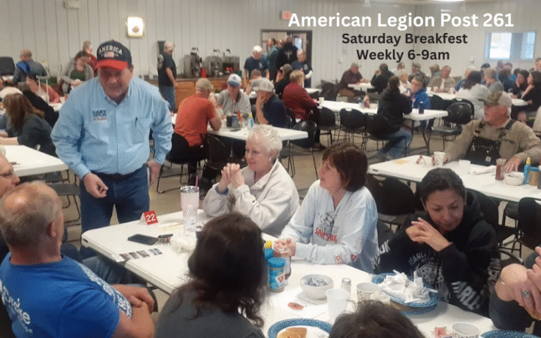 American Legion Post 261 Saturday Breakfast Redfield IA 800x500 1 1 768x480