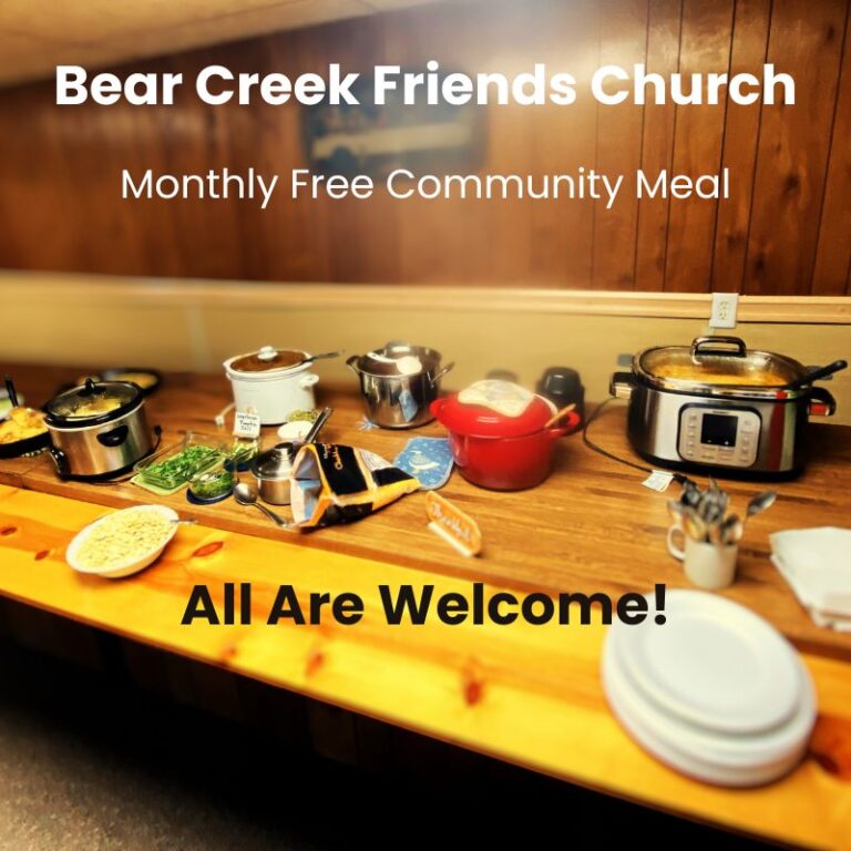 Bear Creek Friends Church Monthly Meals 1 768x768